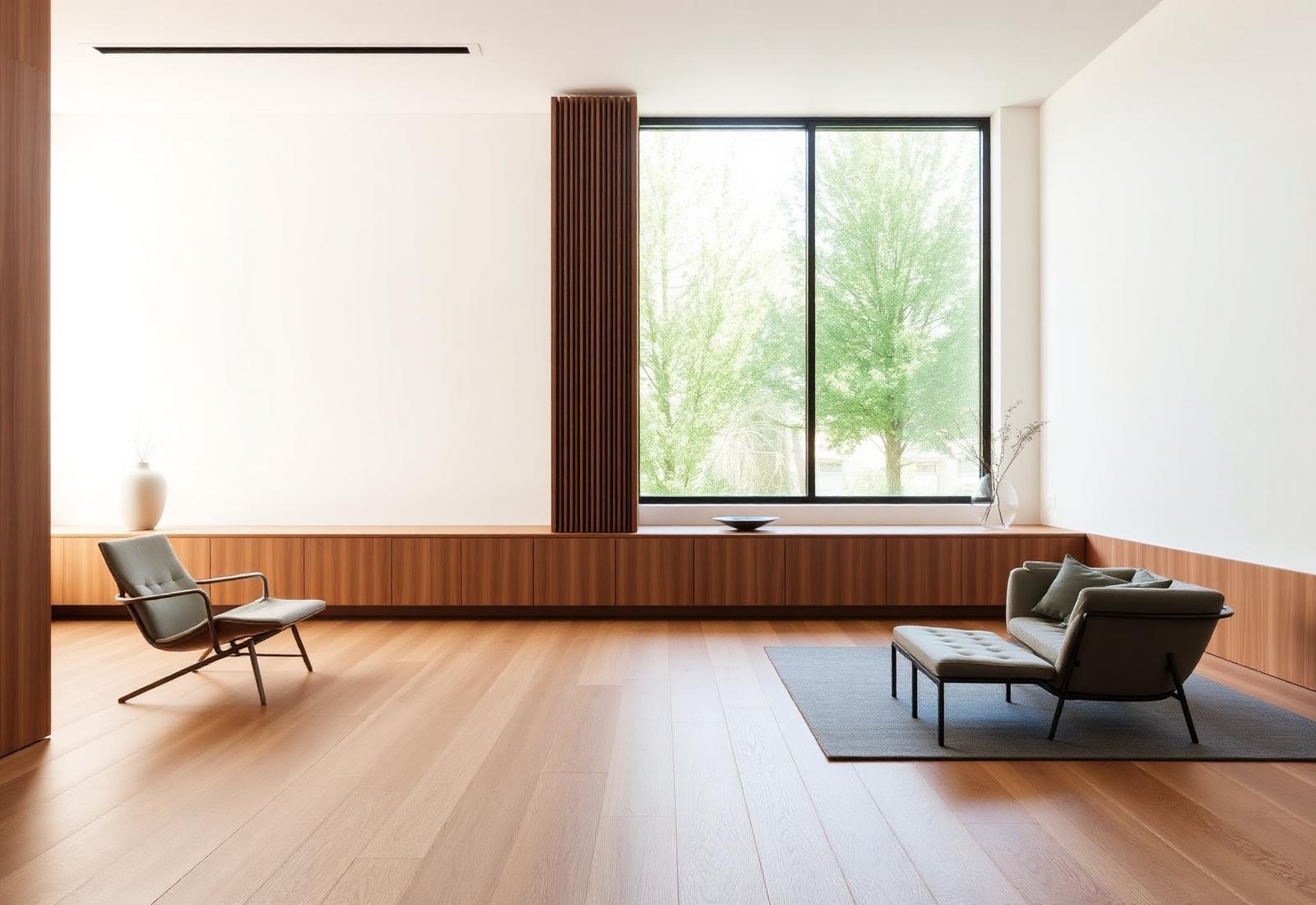 Minimalistisch luxe interieur